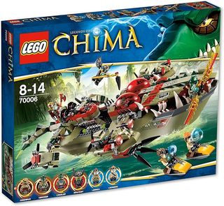 LEGO 70006 El Buque Cocodrilo de Cragger