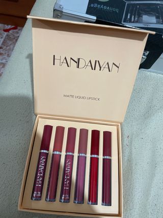 Set 6 Labiales Líquidos Mate HANDAIYAN