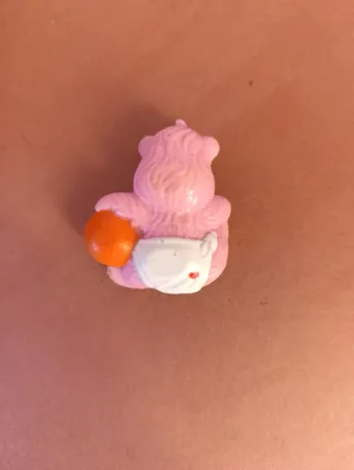 Figura Oso Amoroso Rosa pvc