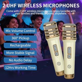 Máquina Karaoke Altavoz Bluetooth 120W