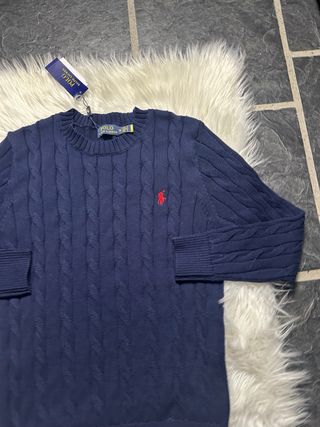Jersey Polo Ralph Lauren Azul Marino