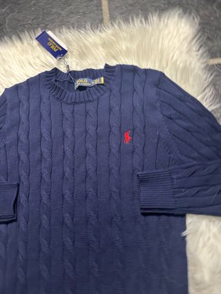 Jersey Polo Ralph Lauren Azul Marino