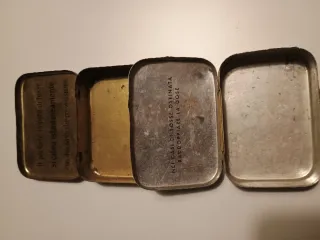 Scatola latta vintage La Pasticca del Re Sole