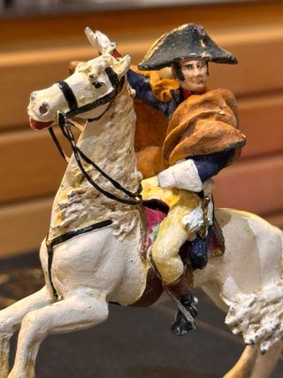 Soldadito de plomo Napoleón a caballo