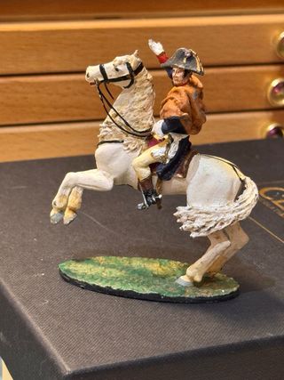 Soldadito de plomo Napoleón a caballo