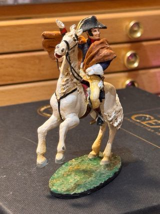 Soldadito de plomo Napoleón a caballo