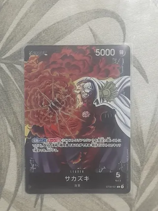 Carta One Piece Líder Akainu ST06-001
