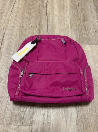 Mochila Desigual Fucsia