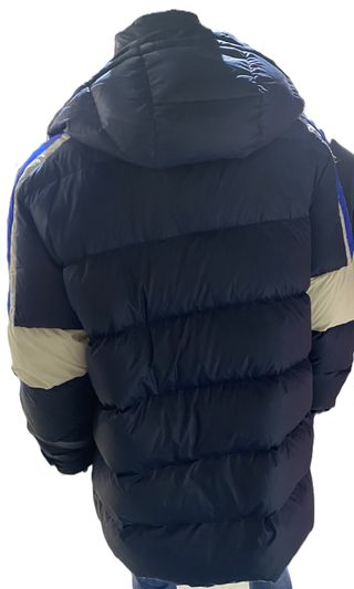 Abrigo puffer muy holgado con capucha Diesel