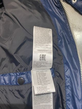 Abrigo puffer muy holgado con capucha Diesel