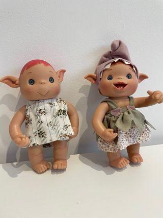 Muñeco bebé elfo con ropa