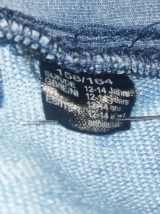 Pantalón vaquero niña 12-14 años