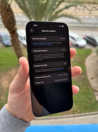 iPhone 15 Pro - 95% Batería