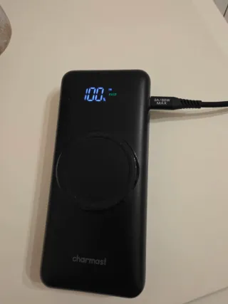Power Bank Wireless Charmast
