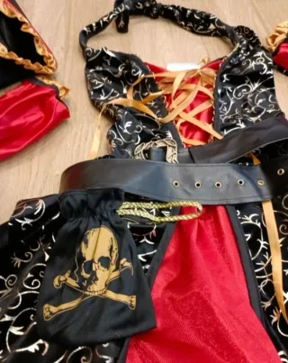 Disfraz Pirata Corsaria Capitana+ complementos