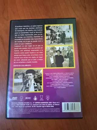 Calabuch. La lengua de las mariposas en DVD