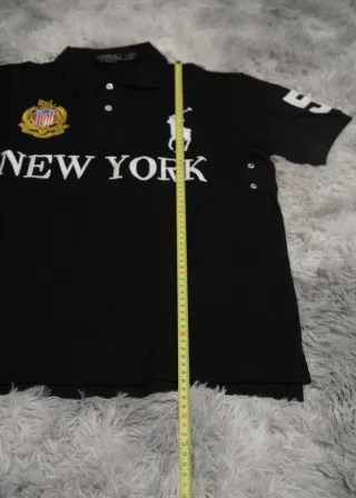 Polo Ralph Lauren Negro New York Big Pony Blanco