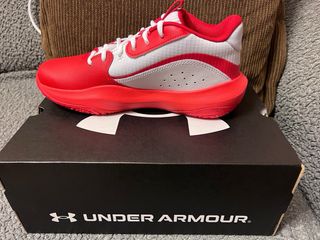 Zapatilla BASKET Under Armour Talla 42 Roja/Blanca