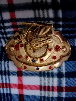 Traje completo Contrabandista Negro Bordado Dorado