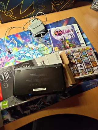 Nintendo 3DS XL Negra + Juegos