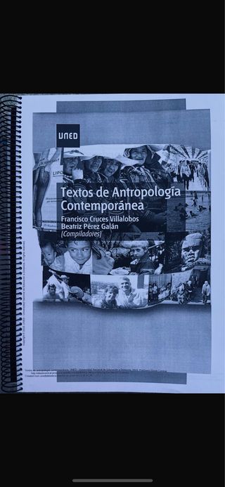 “Textos de antropología contemporánea”