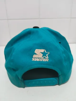 Gorras vintage de los Redskins y san José sharks