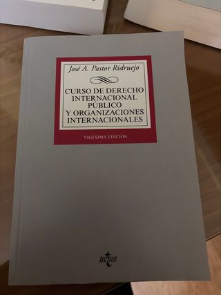 Curso de Derecho Internacional Público y Organi...