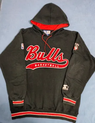 Sudadera Vintage Starter Chicago Bulls
