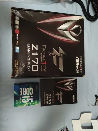 Placa Base ASRock Z170 Gaming K6+; Intel i5 6660K