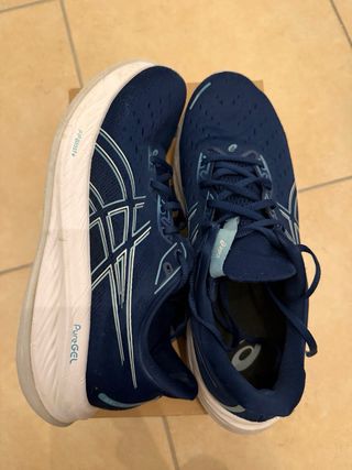 Scarpe Asics Cumulus 27 Blu/Bianco