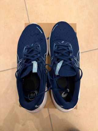 Scarpe Asics Cumulus 27 Blu/Bianco