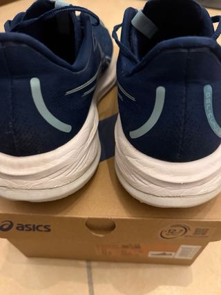 Scarpe Asics Cumulus 27 Blu/Bianco