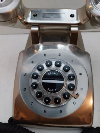 Telefono Anni 90 Oro/Argento