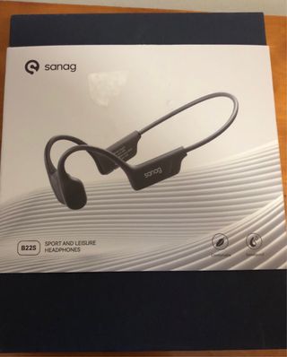 Auriculares Desporto Sanag Sem Fios Pretos