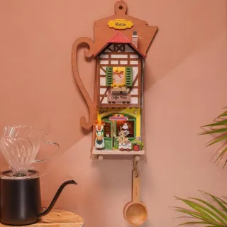 Casa de té Robotime 3D - Sin estrenar
