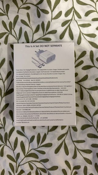 Cargador Rápido 25W USB-C