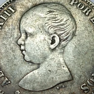 BAY2 0. Escasa Plata. España. 2 pesetas 1889 *1889