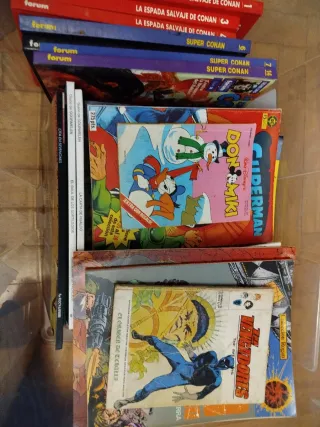 Comics de Conan, Superman, Spiderman y más