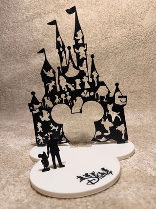 Soporte Decorativo Disney Castillo Mickey