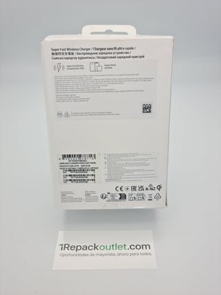 Cargador Inalámbrico Samsung Super Fast 15W