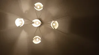 Lámpara de techo 5 brazos