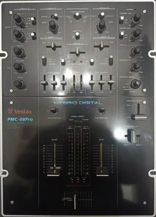 Vestax PMC-08 Pro Mesa Mezclas DJ