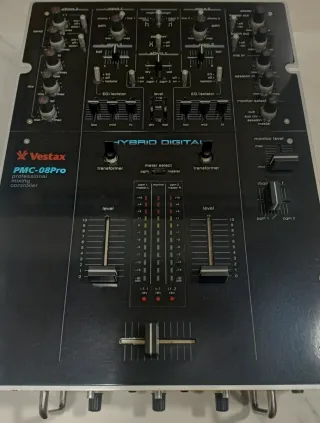 Vestax PMC-08 Pro Mesa Mezclas DJ