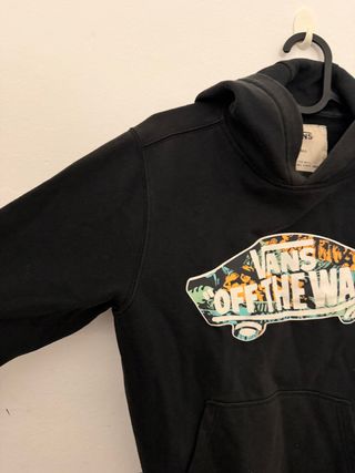 Sudadera Vans con capucha y logo estampado