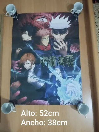 Poster + Cartera de Jujutsu Kaisen