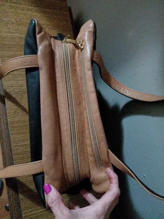 Bolso Negro y Marrón