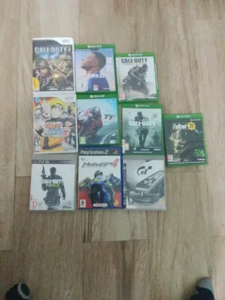 Lote Videojuegos PS3, Wii, Xbox One
