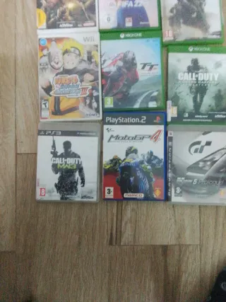 Lote Videojuegos PS3, Wii, Xbox One