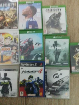 Lote Videojuegos PS3, Wii, Xbox One