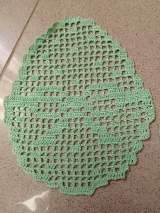 2 centrini uncinetto Pasqua